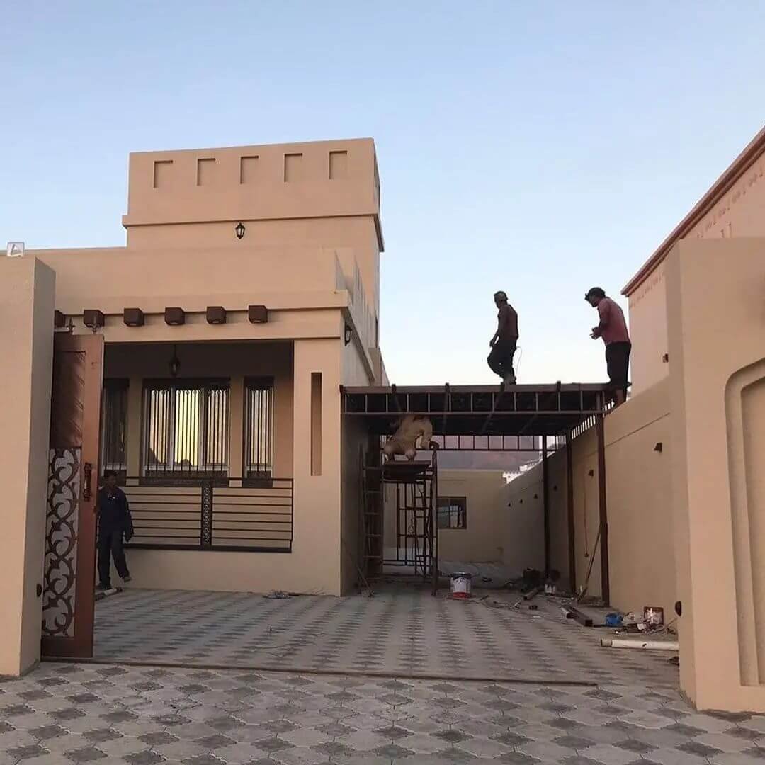 بناء ملاحق ومجالس